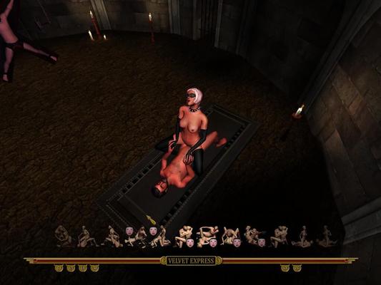 [77.5 MB] The Velvet Express / Velvet Express (Artmunk Games) [UNCEN] [2008, 3D, Simulator, Classic Sex] [ENG]