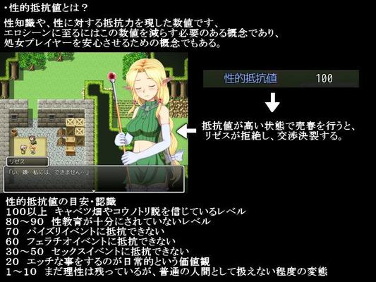 [96,6 Mo] Seed Resist [Cen] [2016, JRPG, Fantasy, Héroïne féminine, Elfe, Neko, Tentacules, Viol, Oral, Titsjob, Bukkake, Bas, Enceinte] [jap]