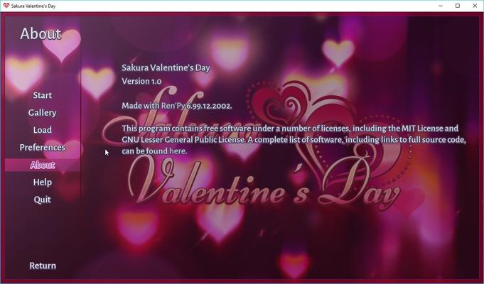 [161.8 MB] Sakura Valentine's Day [UNCEN] [2017, Adv, Kinetic Novel, Big Breasts, Bondage, Nakadashi, Swimsuit, Stockings] [ENG]