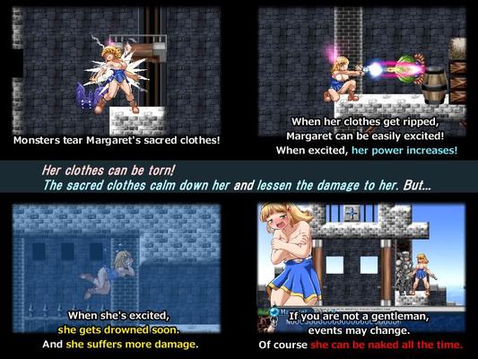 [107,7 MB] Blue Guardian : Margaret [Cen] [2016, Action, Adv, Sider-Scroller, Shooter, Fantasy, Protagoniste féminine, Gros seins, Gros cul, Monstres, Tentacules, Ryona / Brutal] [ENG]