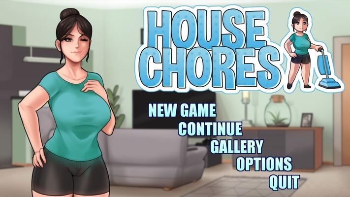 [486.5 MB] House Chores [INPROGRESS, V0.4.1] (Siren's Paradise) [UNCEN] [2019, Adv, Animation, Male Hero, Incest, Milf, Big Tits / Big Breasts, Voyeurism, Groping, Masturbation, Handjob, Oral, BlowJob] [ENG]