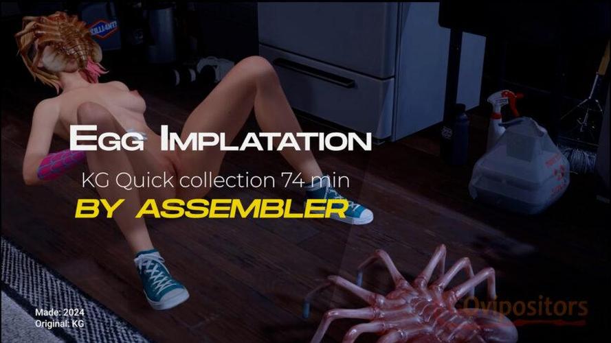 [4.52 GB] Egg implantation (KGOvipositors, Assembler) [2024, 3DCG, Animated, Parody, Oral sex, Vaginal sex, Anal sex, Group sex, Multiple penetration, Monster, Voiced, WEB-DL] [1080p]
