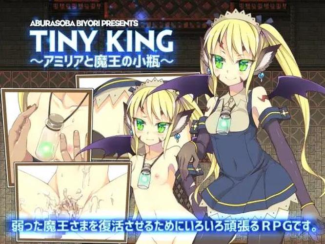 [105 MB] TINY KING ~Amelia and the Little Flask of the Demon King~ / TINY KING ~Amelia and the Little Flask of the Demon King~ [1.01] (Aburasobabiyori) [cen] [2016, jRPG, Fantasy, Demon, RPG Maker] [jap]