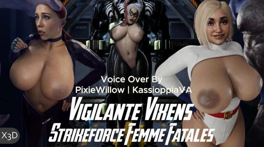 [1.83 GB] Vigilante Vixens Strikeforce Femme Fatales (X3D) [2025, 3DCG, Animated, Parody, Vaginal sex, Big Ass, Big Tits, Anal Sex, Creampie,Oral Sex, Prostitution, Monster, WEB-DL] [2160p]