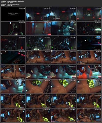 [349.6 MB] Drene Deimos e Claire Redfield [2025, 3DCG, animado, monstro, ficção científica, sexo vaginal, dublado, paródia, web-dl] [720p]
