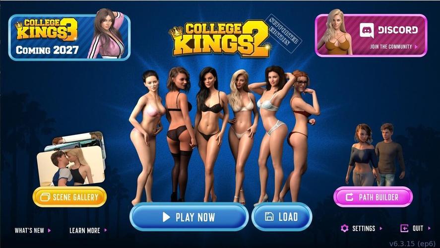 [26.05 GB] College Kings Season 1 Full [1.5.15] + Season 2 Full [6.3.15] (Undergrad Steve) [uncen] [2024-2025, ADV, Animation, 3DCG, Classic, Anal, Oral, Vaginal, Creampie, Straight, Cunnilingus, Students, Ren'Py] [eng]