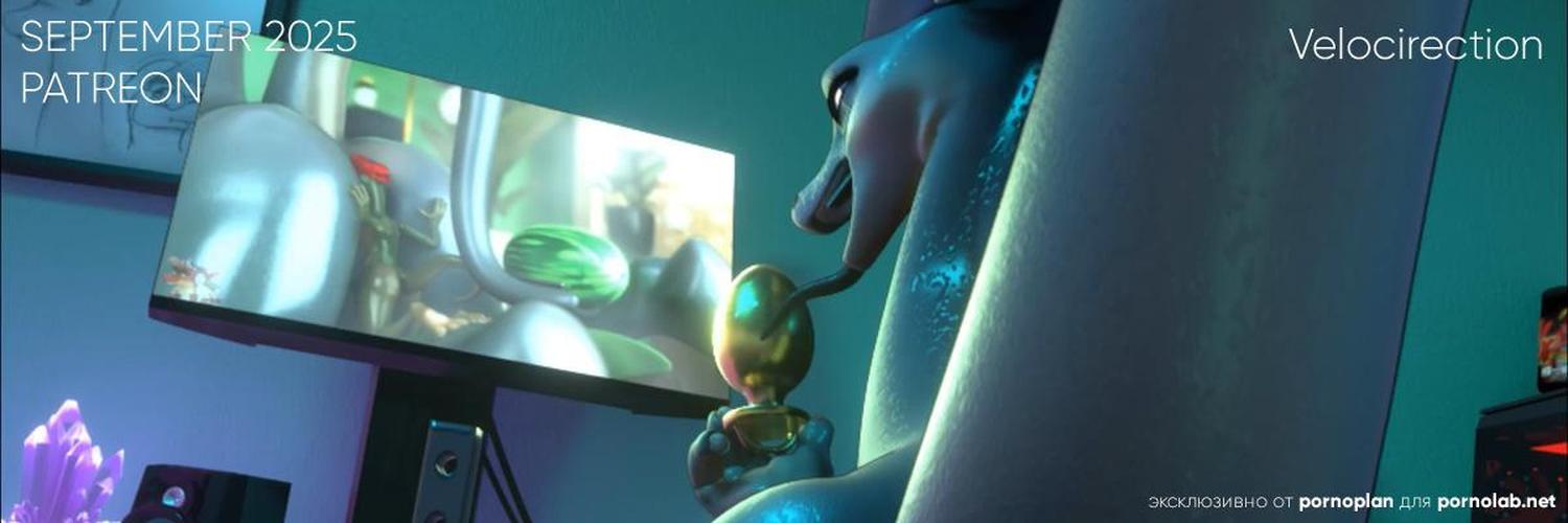 [3.53 GB] Velocirection (V -rex) / Full collection of works with Patreon.com [2025, 3DCG, Furry, Yiff, Oral, Asslicking, Vaginal, Blowjob, Masturbation, Creampie, Group, Toys, HDrip] [Eng] [Eng] [1080p]
