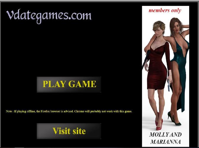 [595.6 MB] Виртуальная дата девушки: Молли и Мариан [1.0] (www.vdategames.com) [Uncen] [2019, приключения, дата, классический секс, оральный секс] [Eng]