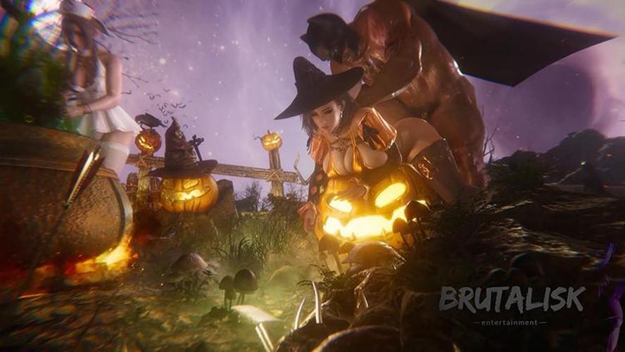 [234.9 MB] Trick or Tits (Brutalisk) [2025, 3DCG, Huge Dick, MILF, Big Tits, Parody, WEB-DL] [eng] [1080p]