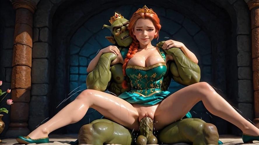 [582.4 MB] Shrek with a Huge Dick Just Fucks Fiona in All the Cracks in the Castle and in the Swamp (AI Animation) [2025, 3DCG, AI, Fantasy, Oral, Vaginal, Creampie, Blowjob, Titsjob, Huge Tits, Huge Dick, 1080p]